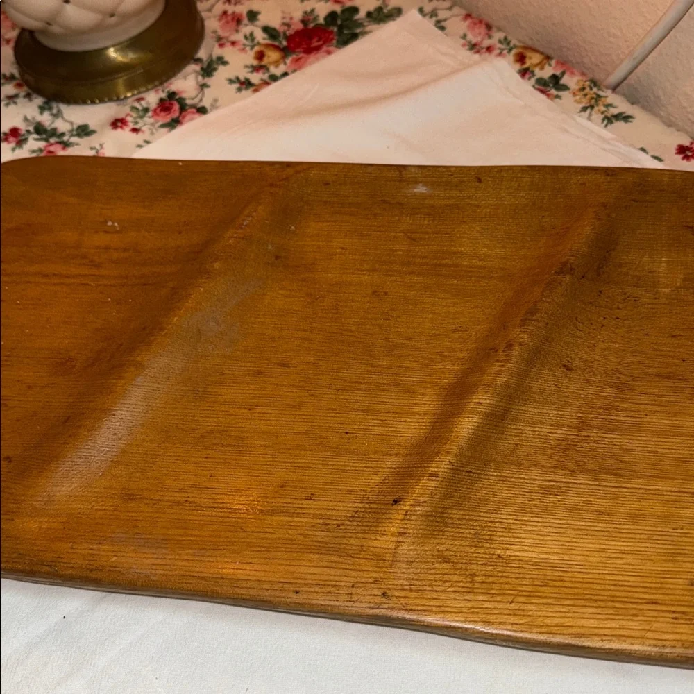 Vintage Wooden divided Tray
